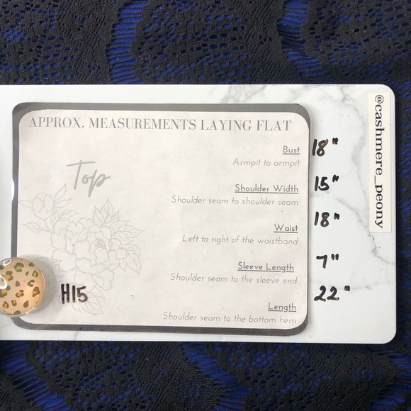 INC International Concepts Blue Black Lace Top - Picture 2 of 8